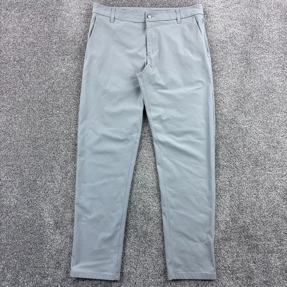 Lululemon Commission Pants Mens 33x30 Ventlight Slim Fit Stretch Golf LM5AEXS